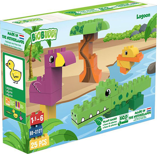 Biobuddi Blocks Lagoon for 1.5-6 years Years 25pcs