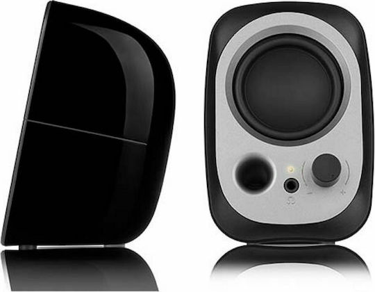 Edifier R12U Компютърни тонколони 2.0 с мощност 4W в Черен цвят