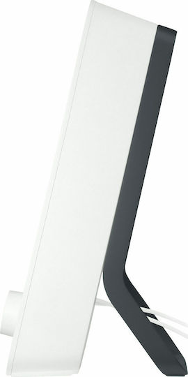 Logitech Z207 Безжични компютърни тонколони Компютърни тонколони 2.0 с Bluetooth и мощност 10W в Бял цвят