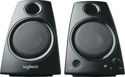Logitech Z130 Ηχεία Υπολογιστή 2.0 με Ισχύ 5W σε Μαύρο Χρώμα
