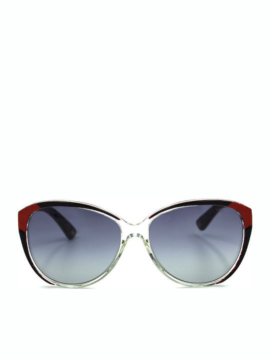 Vogue Women's Sunglasses with Multicolour Plastic Frame and Gray Gradient Lens VO2676-S 1897/11