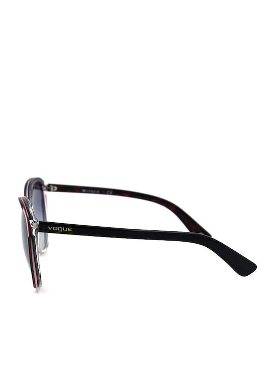 Vogue Women's Sunglasses with Multicolour Plastic Frame and Gray Gradient Lens VO2676-S 1897/11