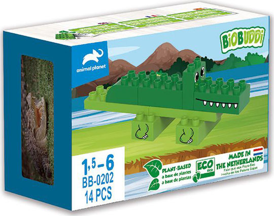 Biobuddi Blocks Animal Planet Crocodile for 1.5-6 years Years 14pcs