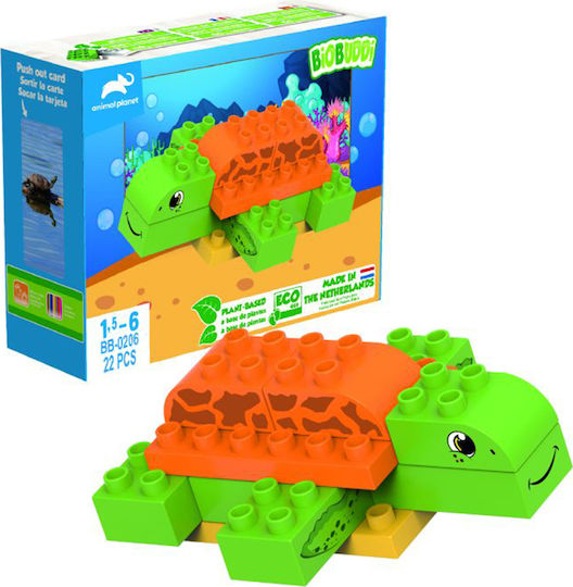 Biobuddi Blocks Animal Planet Turtle for 1.5-6 years Years 22pcs