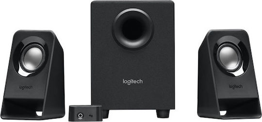 Logitech Z213 Ηχεία Υπολογιστή 2.1 με Ισχύ 7W σε Μαύρο Χρώμα