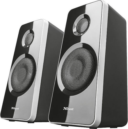 Trust Tytan Компютърни тонколони 2.1 с мощност 60W в Черен цвят