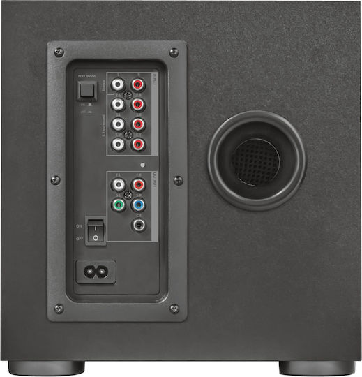 Trust GXT 658 Tytan Ηχεία Υπολογιστή 5.1 με Ισχύ 180W σε Μαύρο Χρώμα