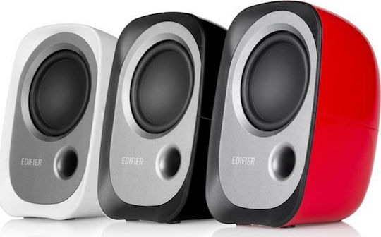 Edifier R12U Компютърни тонколони 2.0 с мощност 4W в Червен цвят