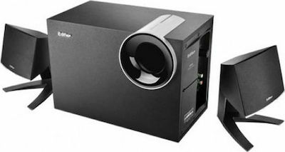 Edifier M1380 Компютърни тонколони 2.1 с мощност 30W в Черен цвят