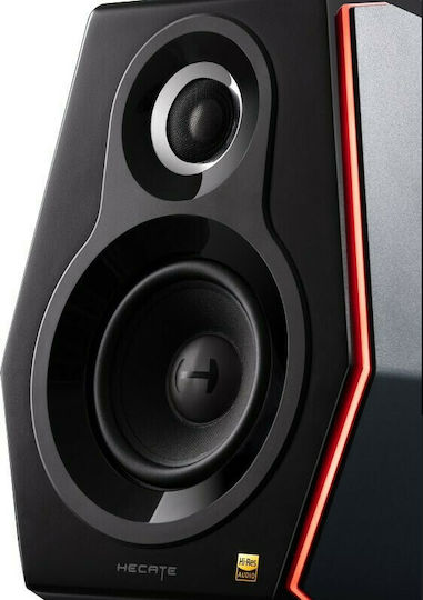 Edifier G5000 Безжични компютърни тонколони Компютърни тонколони 2.0 с RGB осветление и Bluetooth Мощност 88W в Черен цвят