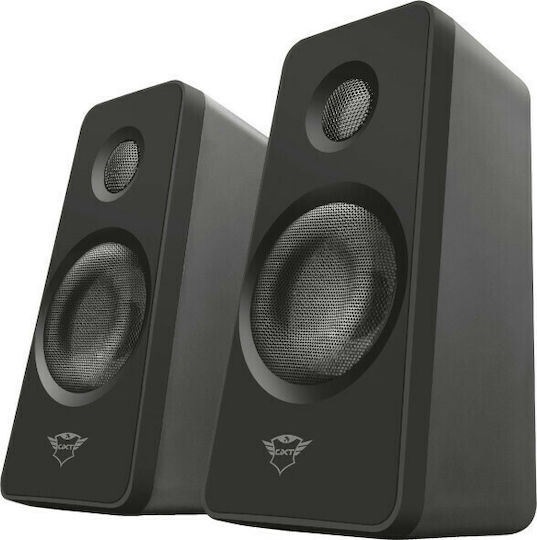 Trust GXT 629 Tytan 2.1 RGB Speaker Set Ηχεία Υπολογιστή 2.1 με RGB Φωτισμό και Ισχύ 60W σε Μαύρο Χρώμα