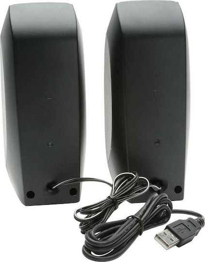 Logitech S150 Ηχεία Υπολογιστή 2.0 με Ισχύ 1.2W σε Μαύρο Χρώμα