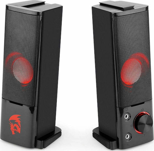 Redragon Orpheus GS550 Ηχεία Υπολογιστή 2.0 με Ισχύ 6W σε Μαύρο Χρώμα