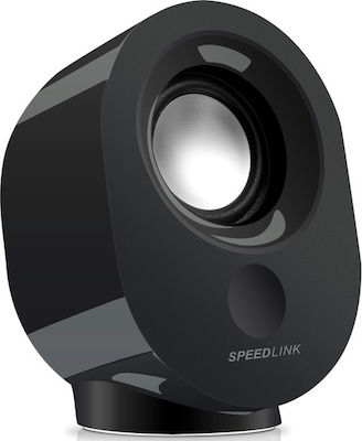 SpeedLink Snappy Stereo 8001 2.0 Speakers 4W Black