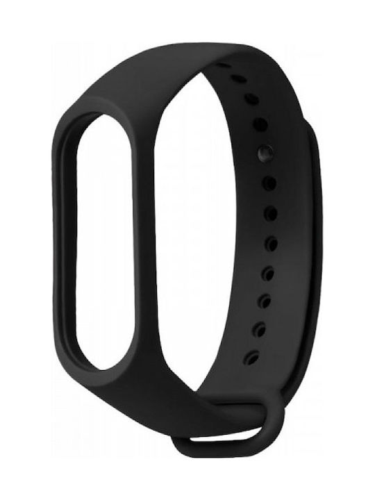 Curea Silicon cu Pin Negru (Mi Smart Band 5/Mi Smart Band 6) 001071601A