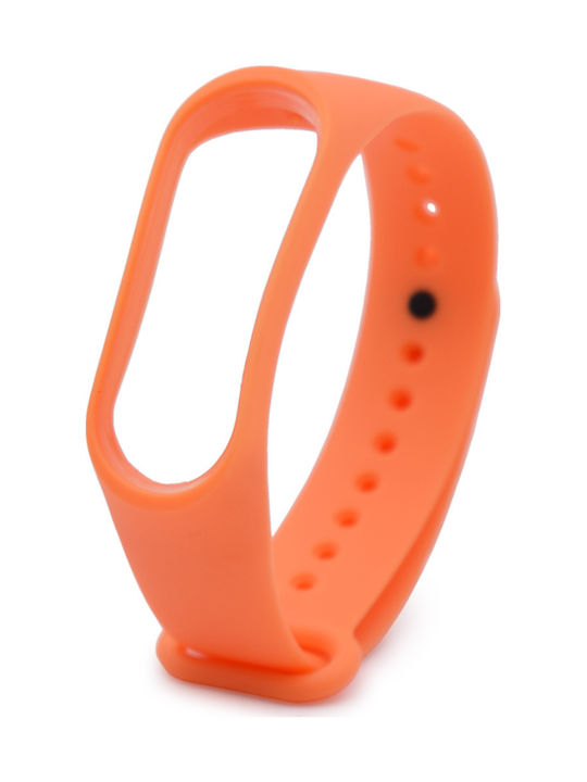 Λουράκι Σιλικόνης Πορτοκαλί (Mi Band 3/4)