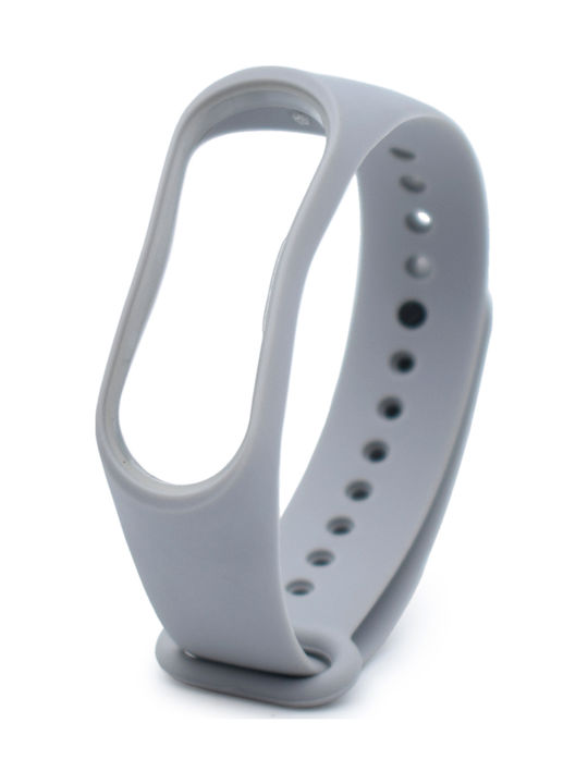 Λουράκι Σιλικόνης Γκρι (Mi Band 3/Mi Smart Band 4)