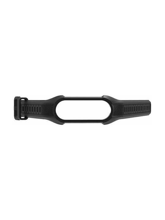 Tech-Protect Armour Λουράκι Σιλικόνης Μαύρο (Mi Smart Band 5/Mi Smart Band 6)