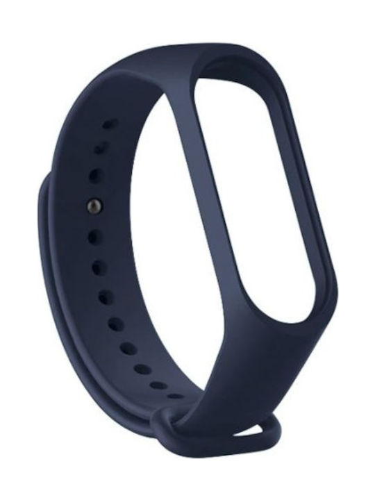 Λουράκι Σιλικόνης Dark Blue (Mi Band 5)