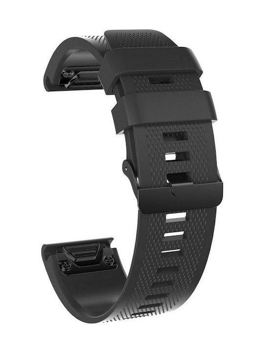Tech-Protect Strap Silicone Black (Garmin Fenix 3/5X/3HR/5X Plus/6X/6X Pro)