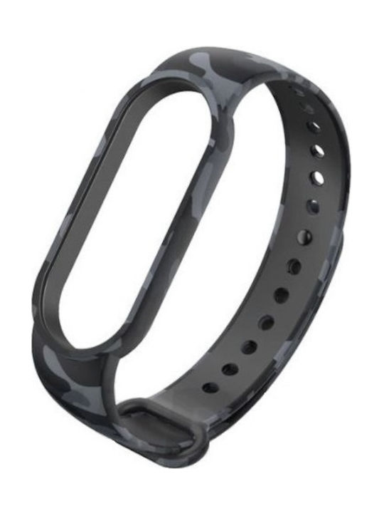 Armband Silikon mit Pin Camouflage (Mi Smart Band 5/Mi Smart Band 6)