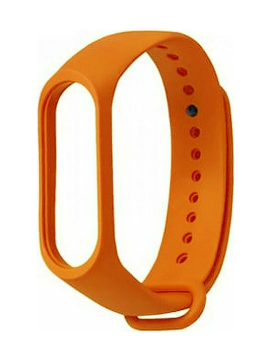 Strap Silicone with Pin Orange (Mi Smart Band 5/Mi Smart Band 6)
