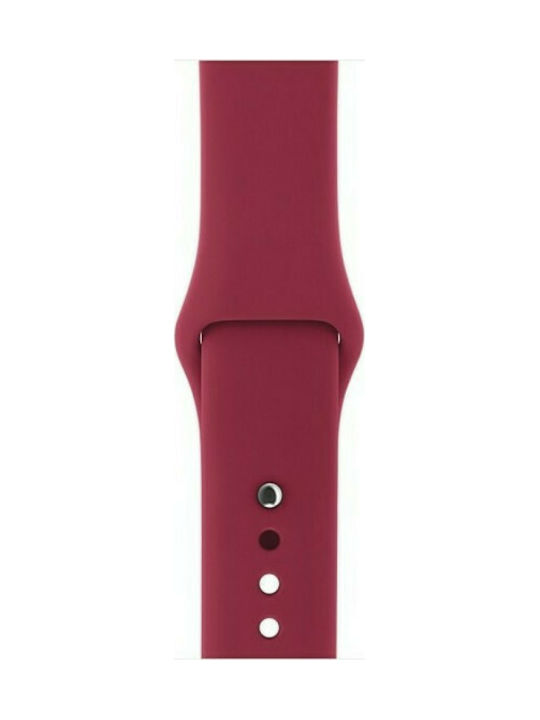 Каишка Силикон с Pin Червен (Apple Watch 38/40/41/42mm)