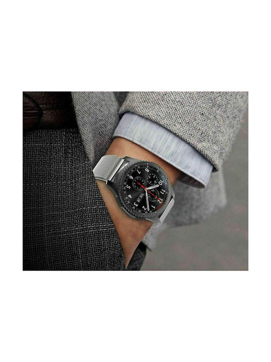 Senso Milanese Λουράκι Μεταλλικό Ασημί (Galaxy Watch (46mm) / Gear S3)