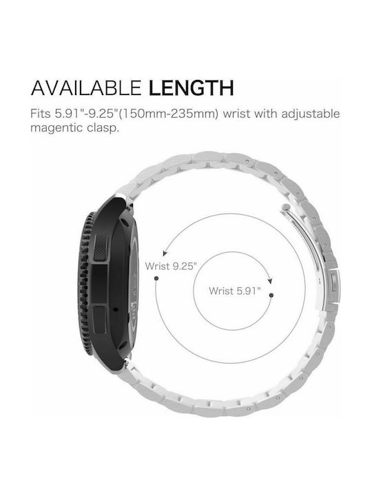 Λουράκι Μεταλλικό Silver (Galaxy Watch 42mm)