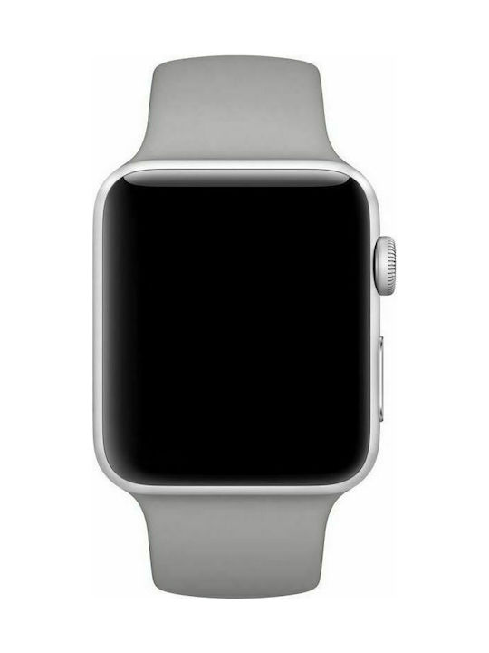 Tech-Protect Iconband Λουράκι Σιλικόνης με Pin Γκρι (Apple Watch 44/45/46mm/Ultra 49mm)