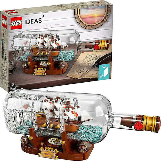 LEGO Ideas Ship in a Bottle for 12+ years old Years 962pcs