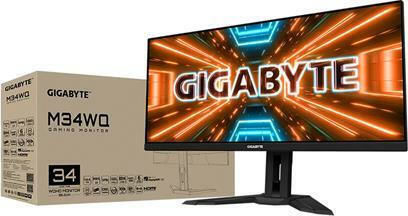 Gigabyte M34WQ Ultrawide IPS HDR Gaming Monitor 34" QHD 3440x1440 144Hz
