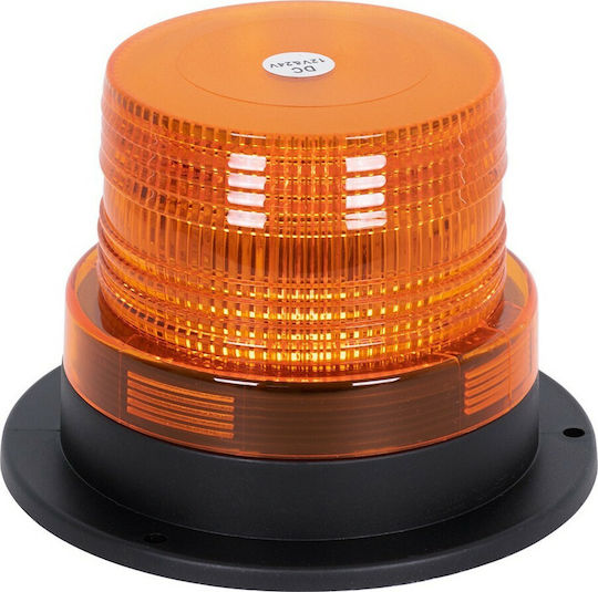 GloboStar Car Beacon LED 12 / 24V Waterproof with Orange Lighting