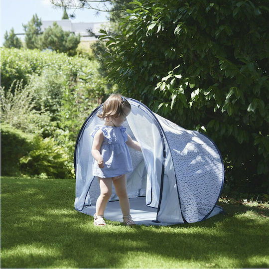Babymoov Blue Waves UV50+ Pop Up Umbrelă și Cort De Plajă Pentru Copii Albastră