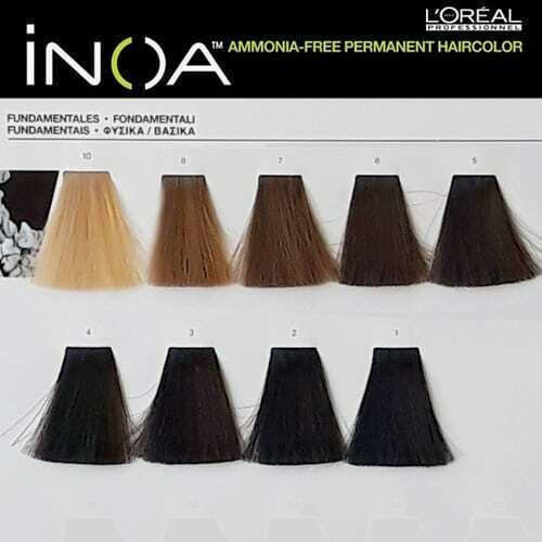 L'Oréal Professionnel Inoa Βαφή Μαλλιών Χωρίς Αμμωνία 6 Ξανθό Σκούρο 60ml
