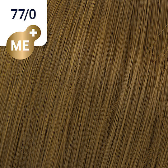 Wella Koleston Perfect Me+ Pure Naturals Βαφή Μαλλιών 77/0 Έντονο Ξανθό 60ml