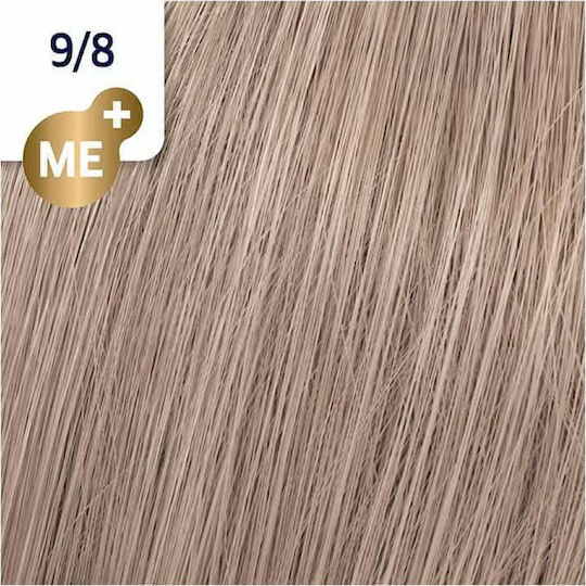 Wella Koleston Perfect Me+ Rich Naturals Βαφή Μαλλιών 9/8 Ξανθό Πολύ Ανοιχτό Περλέ 60ml