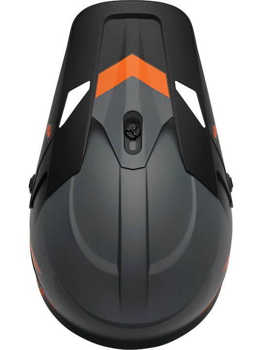 Thor MX Sector Chev Charcoal/Orange Κράνος Μηχανής Motocross