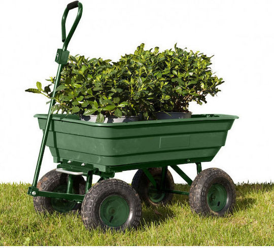 Kippwagen & Anhänger Gartenkarre Kunststoff Vierrädrig 52Es 100x47x45cm.