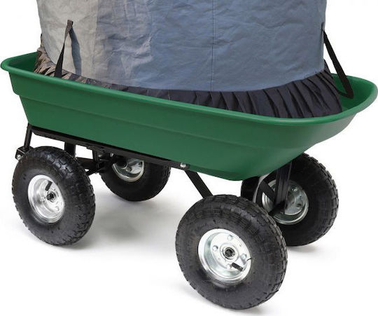 Kippwagen & Anhänger Gartenkarre Kunststoff Vierrädrig 52Es 100x47x45cm.