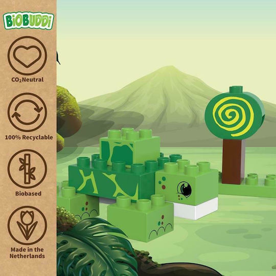 Biobuddi Blocks Build The Little Turtle for 1-6 years Years 12pcs