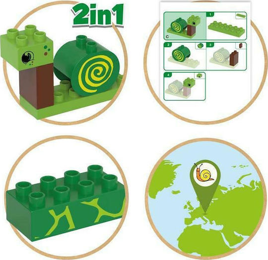 Biobuddi Blocks Build The Little Turtle for 1-6 years Years 12pcs