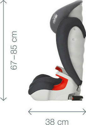 Britax Romer Καθισματάκι Αυτοκινήτου Kidfix SL 15-36 kg με Isofix Cosmos Black