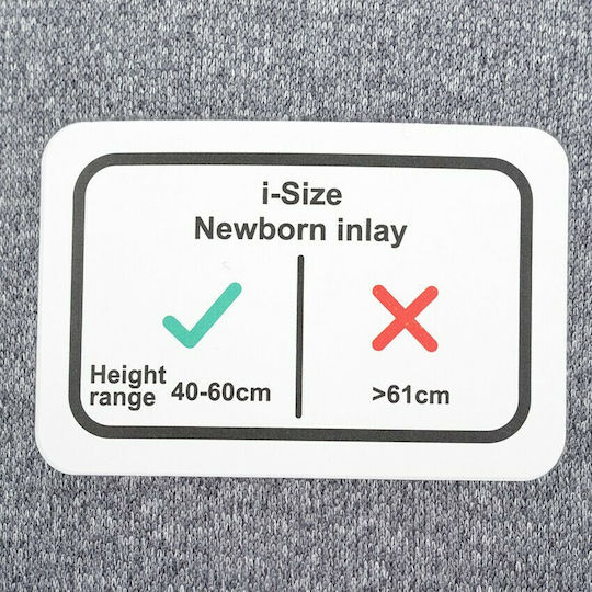 Cangaroo 0-1-2-3 Καθισματάκι Αυτοκινήτου i-Size με Isofix General Black 0-36 kg