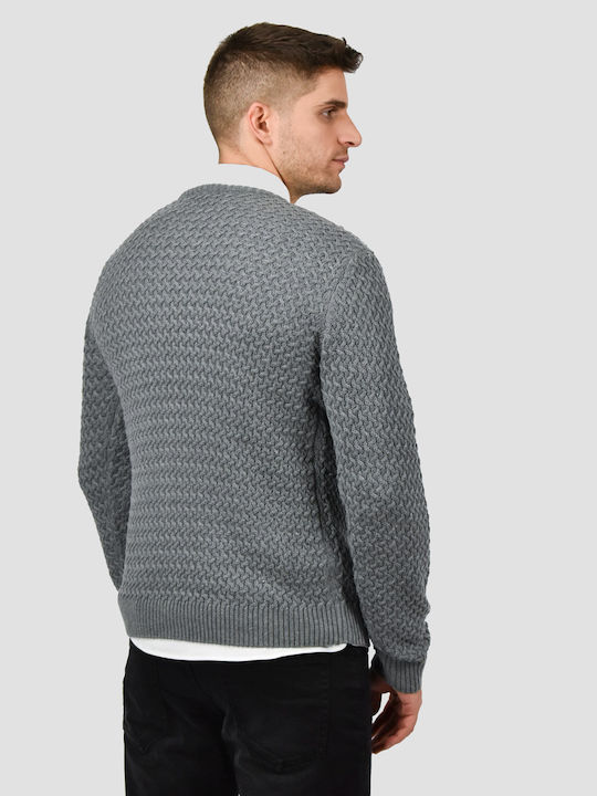 Marcus 21-200146 Herren Langarm-Pullover Gray 21-200146-9530