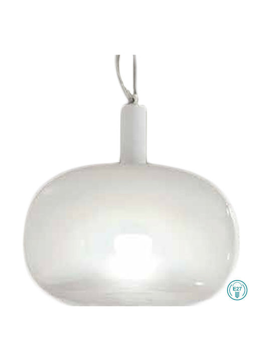 Ondaluce Pendant Light White with Socket E27 20cm
