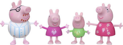 Hasbro Jucărie Miniatură Family Bedtime Peppa Pig 16.51cm. (Diverse modele) 1 buc