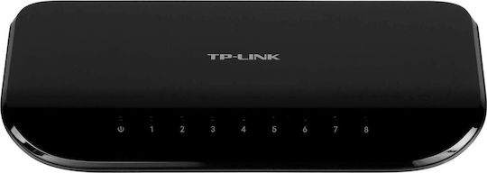 TP-LINK TL-SG1008D Unmanaged L2 Switch with 8 Gigabit (1Gbps) Ethernet Ports