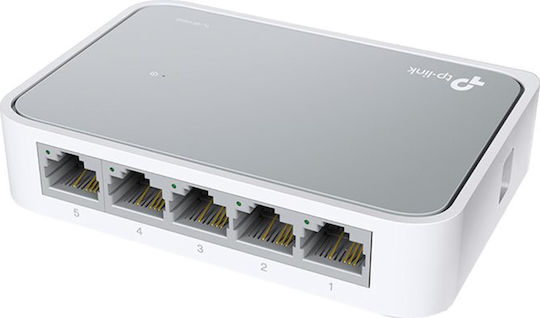 TP-LINK TL-SF1005D v12 Unmanaged L2 Switch με 5 Θύρες Ethernet