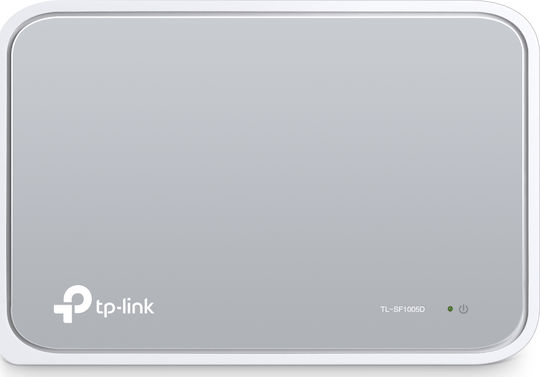TP-LINK TL-SF1005D v12 Unmanaged L2 Switch με 5 Θύρες Ethernet